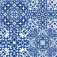 Ceramic tiles azulejo portugal.