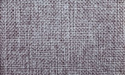 Gray linen fabric, plain weaving, texture