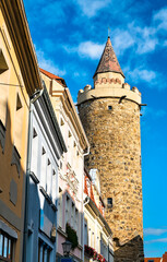 Fototapeta na wymiar Wendische Tower in Bautzen, Germany