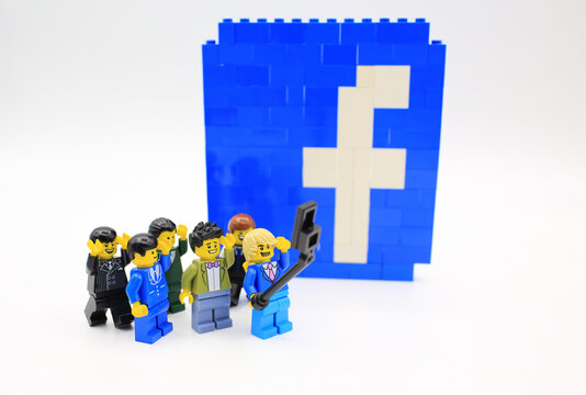 HONG KONG, MAY 25: Studio shot of Lego people, combine from different set in hong kong on 25 May 2015.Legos are a popular line of plastic construction toys manufactured by The Lego Group in Denmark