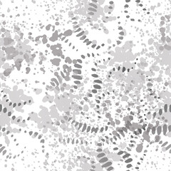 Ink Stains Seamless Pattern. Fashion Concept. 