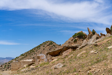The abandonned berber village of Zriba Olya in Tunisia