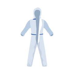 biosafety suit line style icon