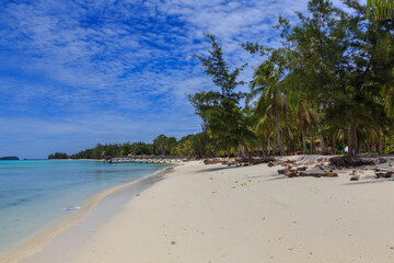 Beautiful Landscape view of Mantanani Island