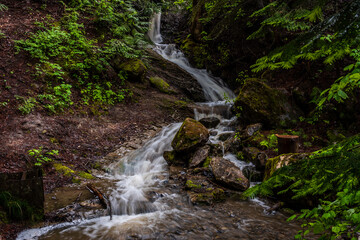 Small Waterfall Near Box Canyon Dam, Washington State