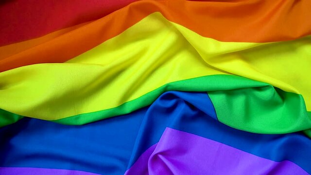 Gay pride rainbow background for design. Symbol of the LGBT community. The rainbow background of the six colors in the movement for clearance.