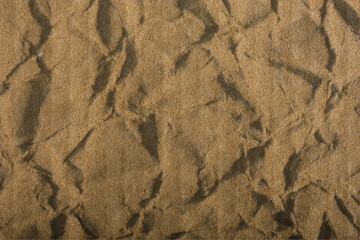 crumpled corrugated cardboard