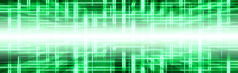green urbanism luminous background