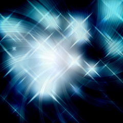 cruciform lights on the dark