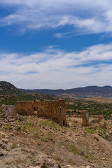 Fototapeta premium The ABANDONED BERBER VILLAGE OF ZRIBA OLIA in tunisia