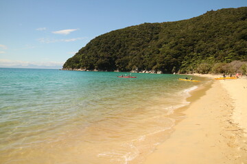 Obraz premium Abel tasman bay, Marlborough sound, New Zealand, South island