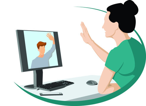 Video Call Illustration