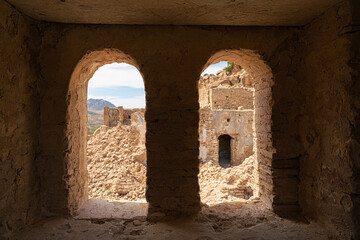 The ABANDONED BERBER VILLAGE OF ZRIBA OLIA in tunisia