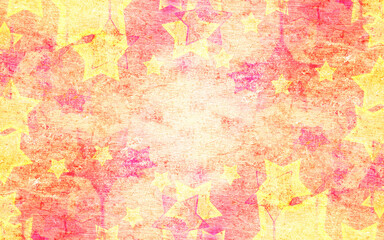 abstract stars on the grunge