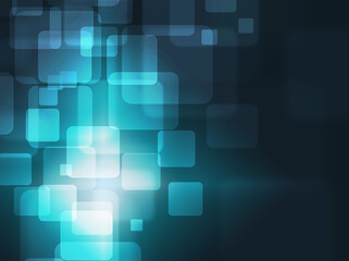 Abstract background with transparent squares.