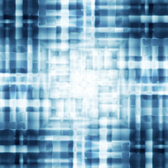 blue background of glossy squares