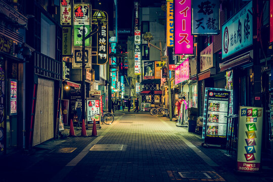 4 1 Best Neon Street Japan Images Stock Photos Vectors Adobe Stock