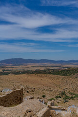 The ABANDONED BERBER VILLAGE OF ZRIBA OLIA in tunisia