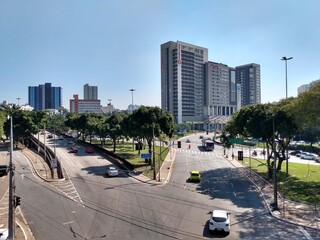 Paisagens em São Bernardo do Campo uma das cidades do ABC Paulista