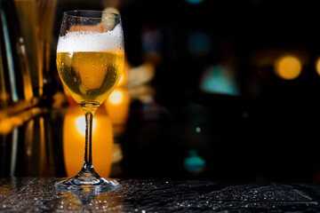 fresh cold beer