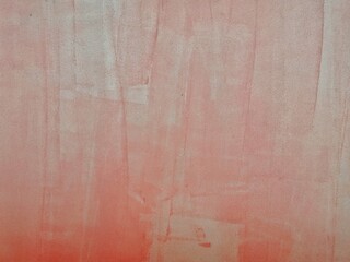Abstract background red color old style on concrete wall. Paint color art vintage style