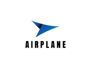 Simple Logo of Airplane with Modern Concept. Design with Unique and Lovely Plane Image Vector. This Logo Suitable for Flight Company or Flight Agency Corporate.