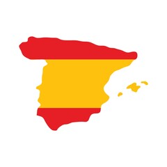 Obraz premium spain map