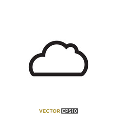Cloud Icon Design Vector Illustration