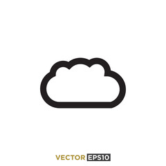 Cloud Icon Design Vector Illustration