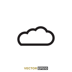 Cloud Icon Design Vector Illustration