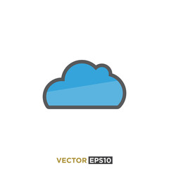Cloud Icon Design Vector Illustration