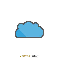 Cloud Icon Design Vector Illustration