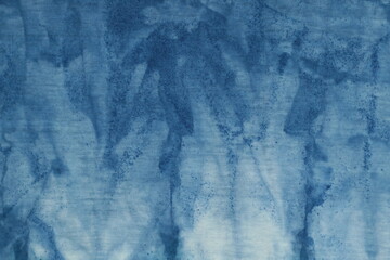 tie dye abstract blue background from nature.