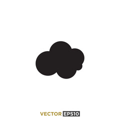 Fototapeta na wymiar Cloud Icon Design Vector Illustration