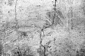 Texture of a concrete wall with cracks and scratches which can be used as a background