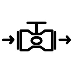 Water valve icon