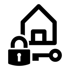 Home security icon