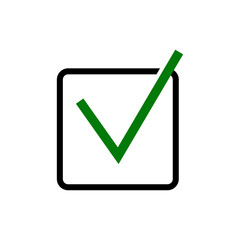 Checklist, check mark icon