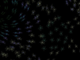 Imaginatory fractal background Image