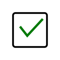 Checklist, check mark icon