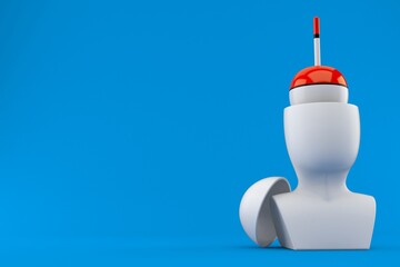 Fishing float inside head © Talaj