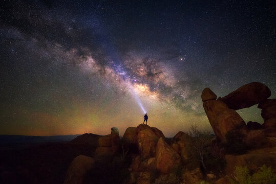 Milky Way At Big Bend National Park