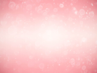 pink abstract bokeh lights with soft light background. Blur wall.