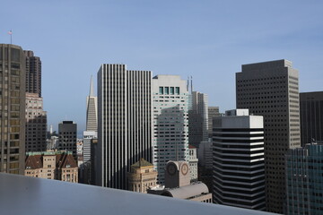 Downtown San Francisco. The Financial District is a neighborhood in San Francisco, California, that serves as its main central business district.