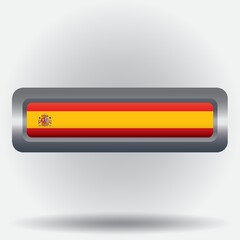 spain flag badge