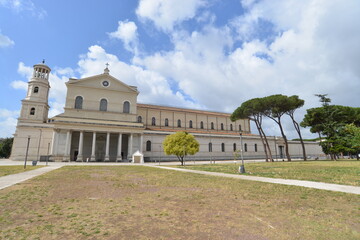 Fototapeta na wymiar Roma Basilica di San Paolo