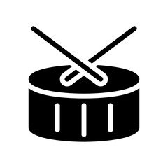 drum glyph Icon