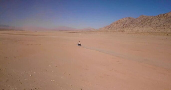 Off-road Vehicle Driving in the Desert