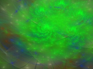 Imaginatory fractal background Image