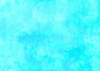 Fototapeta premium Abstract watercolor blue background. Blue sky. Hand drawn pastel grunge texture. With copy space for text or image